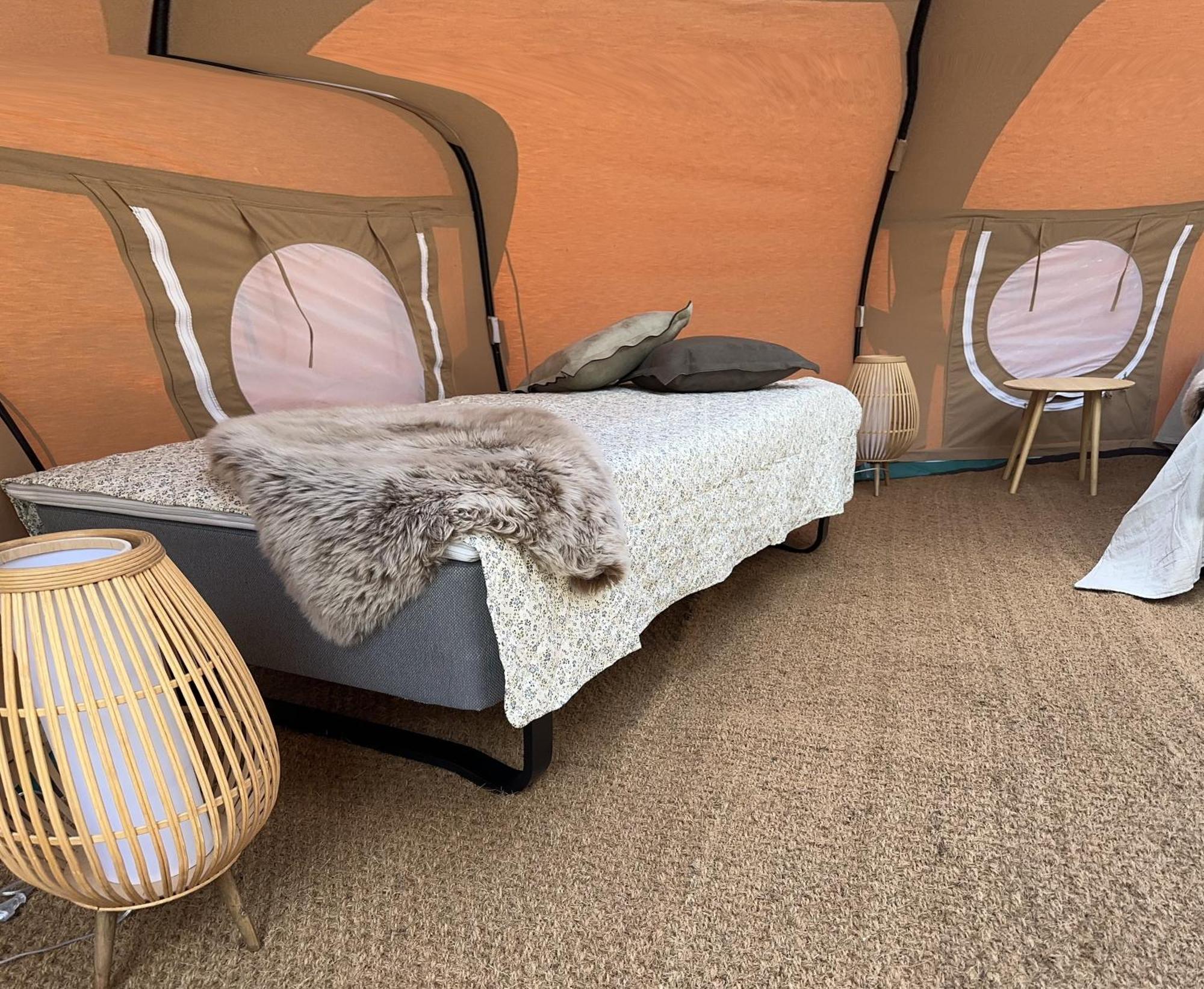 Romantic Luxus Glamping 1 Idestrup Bagian luar foto