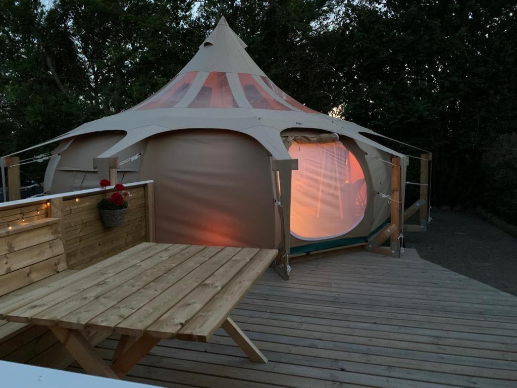 Romantic Luxus Glamping 1 Idestrup Bagian luar foto