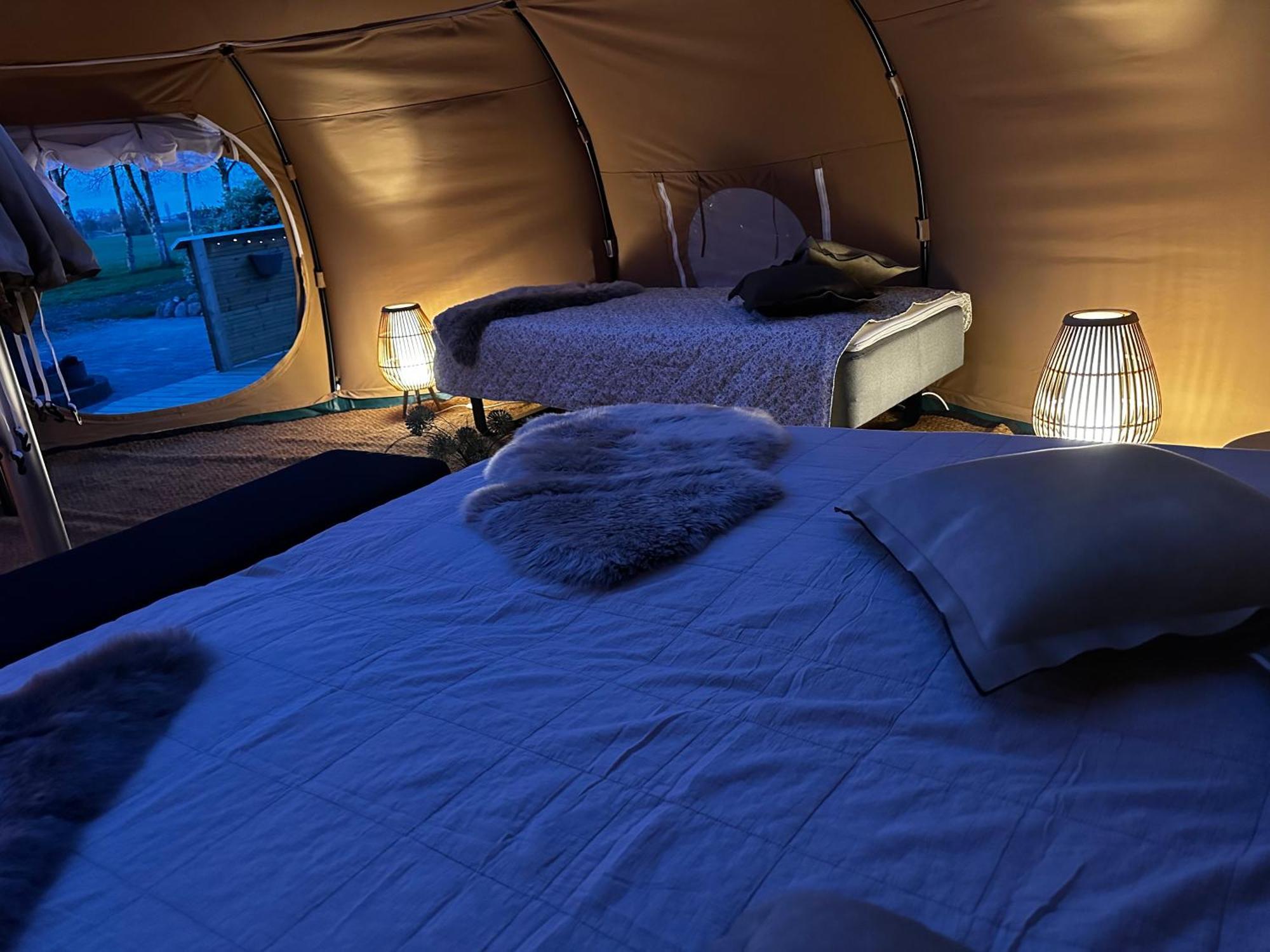 Romantic Luxus Glamping 1 Idestrup Bagian luar foto