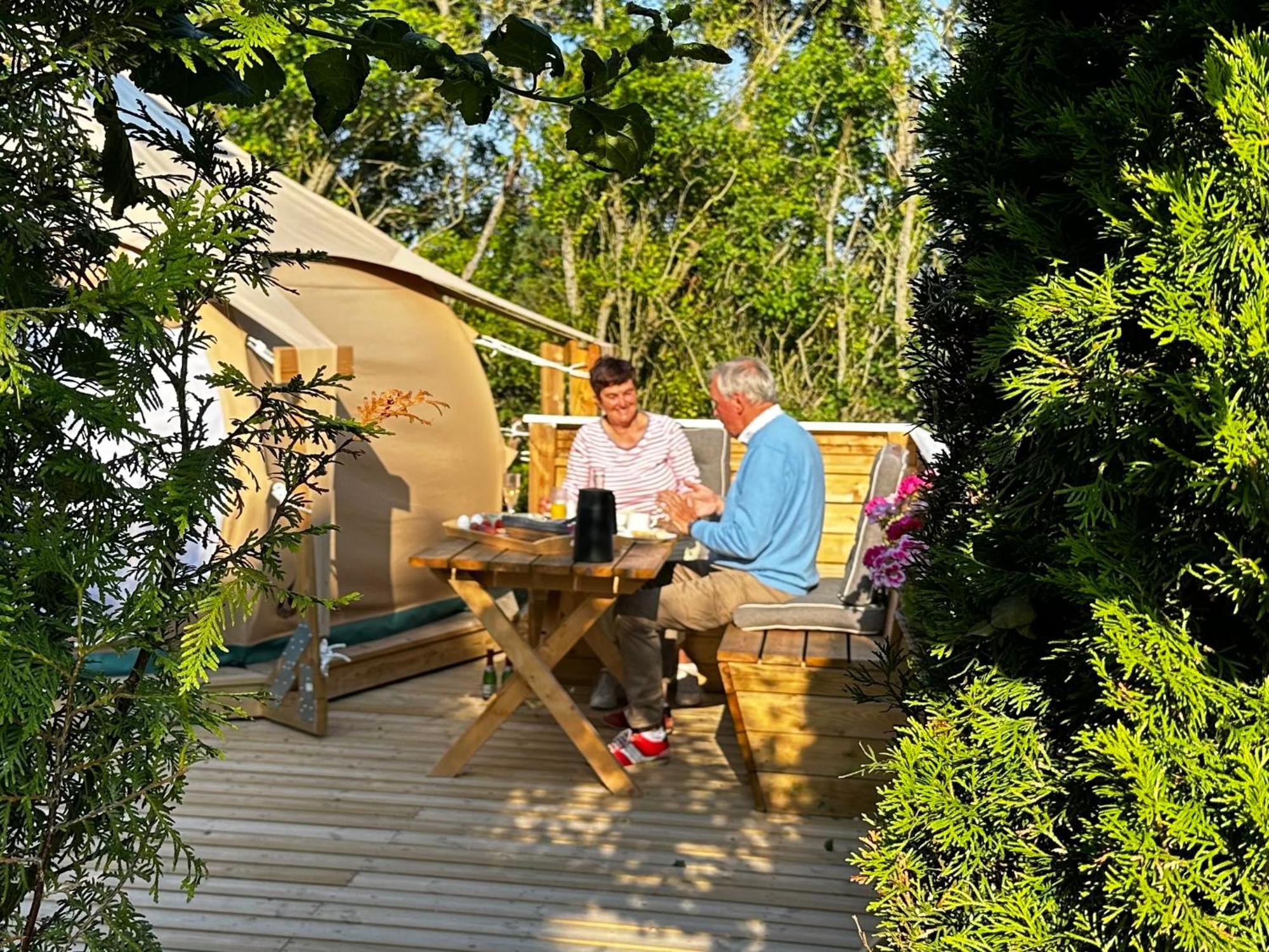 Romantic Luxus Glamping 1 Idestrup Bagian luar foto